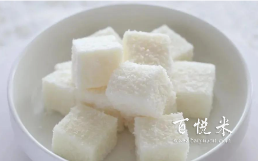 日常小甜品,椰蓉小方,做法簡(jiǎn)單,好吃又解饞